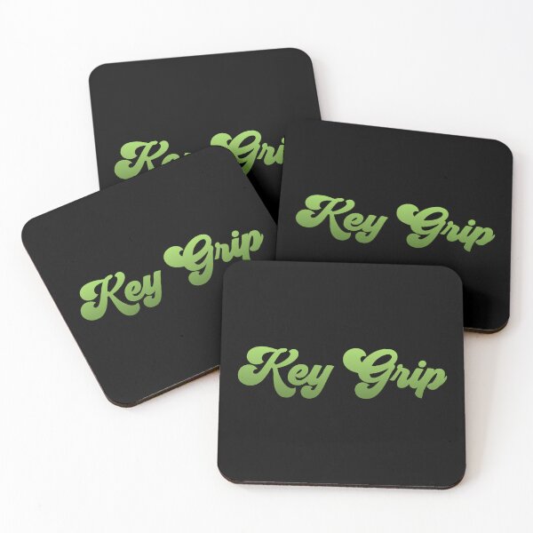 Item preview, Groovy Key Grip - Lime Green Gradient designed and sold by NermilioDesigns.