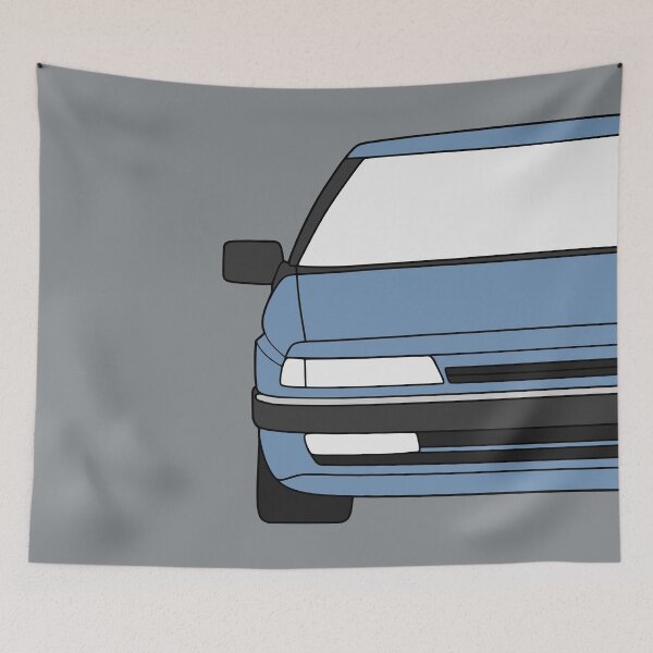 Item preview, Citroen XM 1989-2000 square mondial blue designed and sold by EdimDesign.