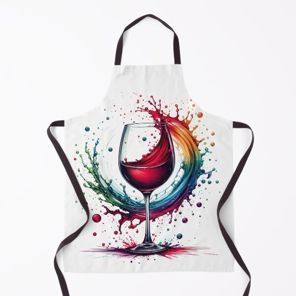 Item preview, Red Wine Glass | Wine Art designed and sold by TrueArtVibes.