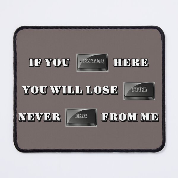 Item preview, Computer keyboard keys enter, control and escape designed and sold by CoolVisionStd.