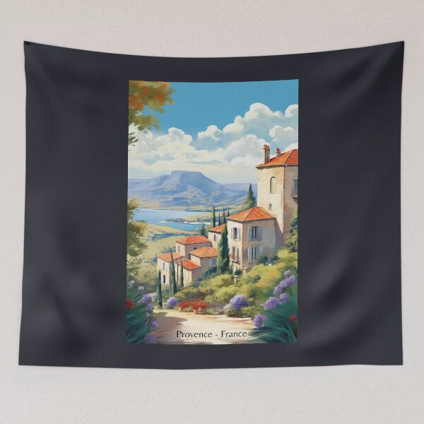 Item preview, A Watercolor Illustration of Provence - France  designed and sold by Sketch-Shack.