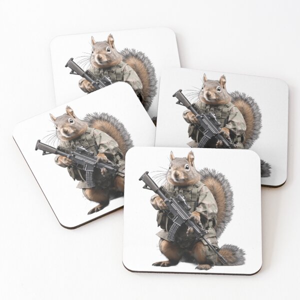 Item preview, Squirrel Soldier designed and sold by pawmad.