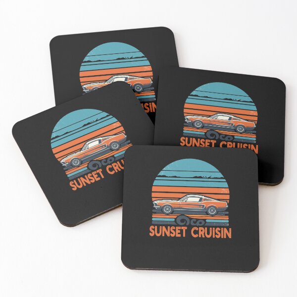 Item preview, Sunset Cruisin': Vintage Muscle Symphony designed and sold by PlayfulMuse.