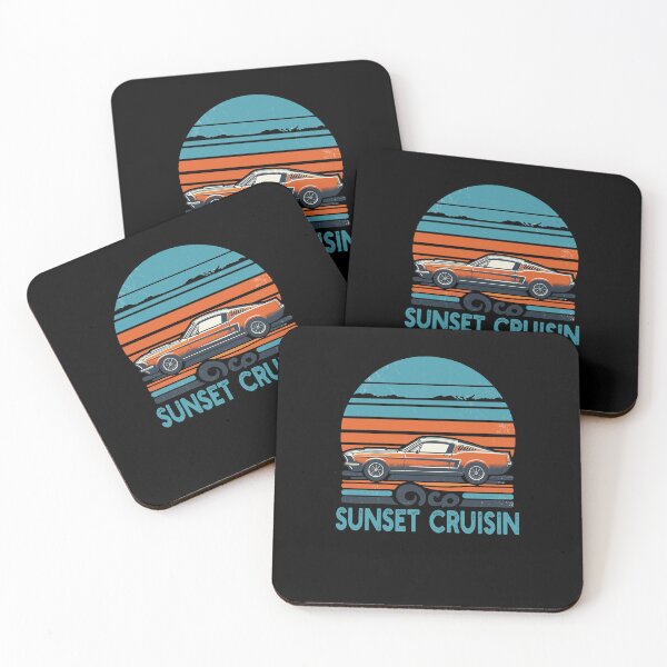 Item preview, Sunset Cruisin': Vintage Muscle Symphony designed and sold by PlayfulMuse.