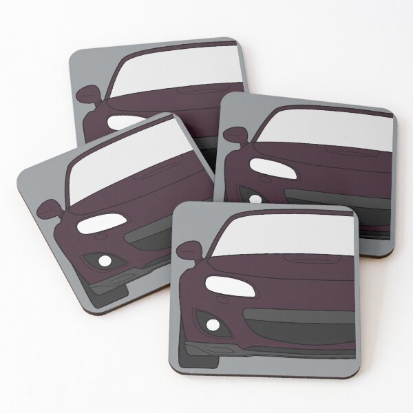 Item preview, Mazda Miata MX5 NC facelift aubergine designed and sold by EdimDesign.