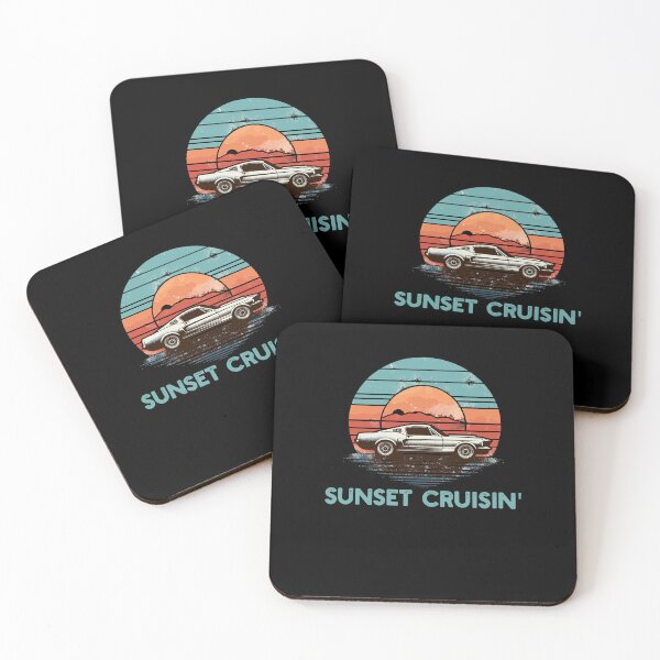 Item preview, Sunset Cruisin': Vintage Muscle Symphony designed and sold by PlayfulMuse.