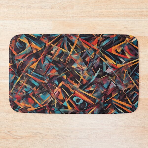 Item preview, Psychedelic Angles V2, Abstract Expressionism, Digital Art designed and sold by Burn-Ego.