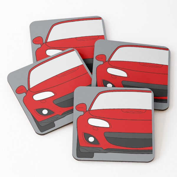 Item preview, Mazda Miata MX5 NC facelift dark red designed and sold by EdimDesign.