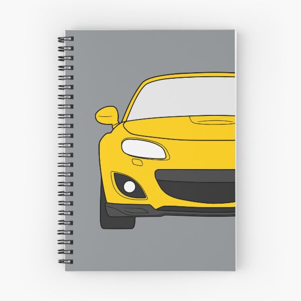Item preview, Mazda Miata MX5 NC facelift competition yellow designed and sold by EdimDesign.