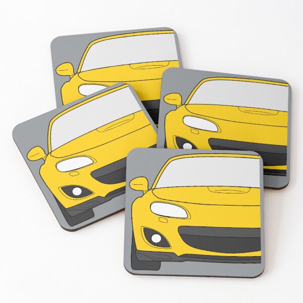 Item preview, Mazda Miata MX5 NC facelift competition yellow designed and sold by EdimDesign.