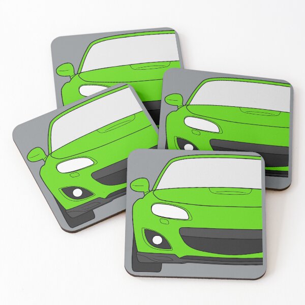 Item preview, Mazda Miata MX5 NC facelift spirited green designed and sold by EdimDesign.