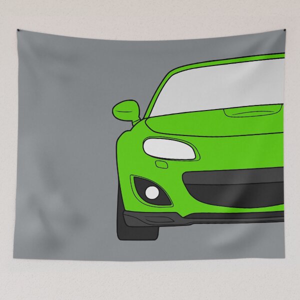 Item preview, Mazda Miata MX5 NC facelift spirited green designed and sold by EdimDesign.