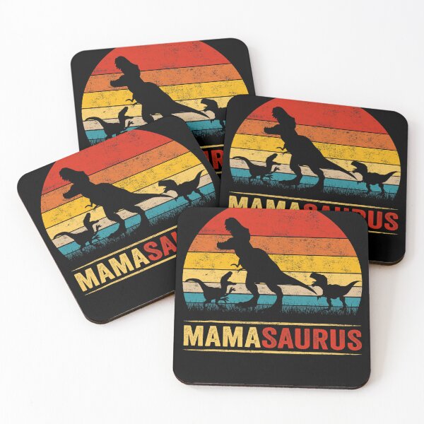 Item preview, Mama Dinosaur T Rex Mamasaurus 2 kids Family Matching designed and sold by SpeedyPrints.