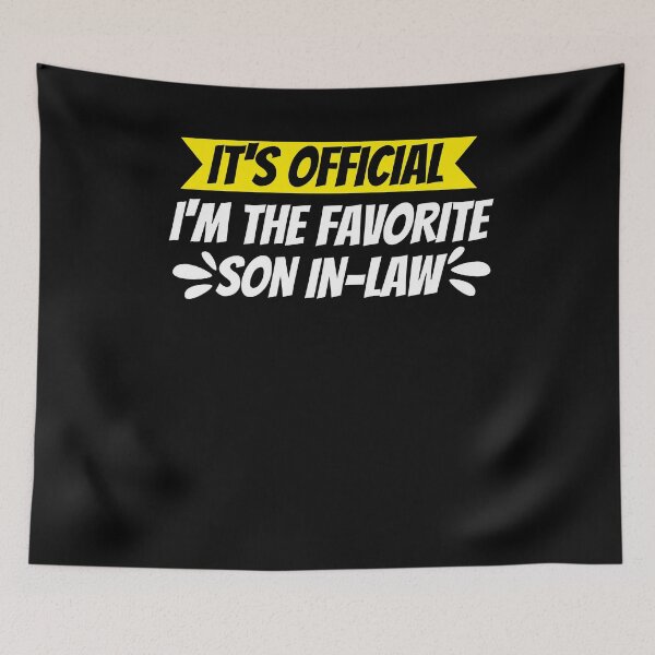 Item preview, It's Official I'm The Favorite Son In Law Funny Vintage  designed and sold by SlocifieShop.
