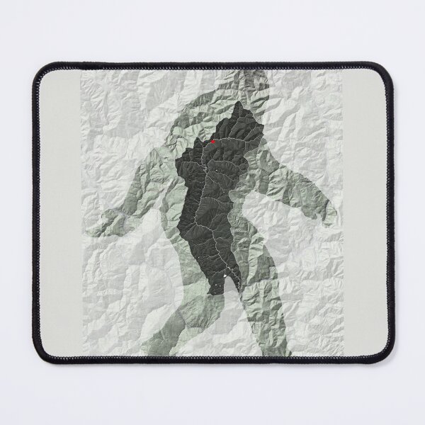 Item preview, Bluff Creek Watershed Hydrological Patty Outline designed and sold by Crypto Tography.