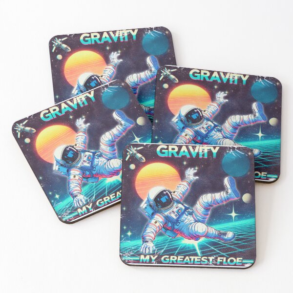 Item preview, Space retro 80's Gravity, my greatest floe 2 designed and sold by RobertaIvi.