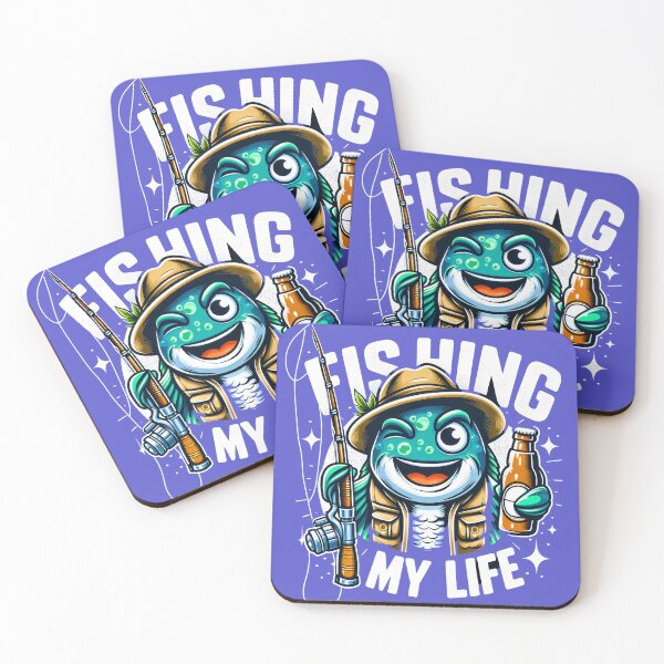 Item preview, Fishing - My Life designed and sold by The-Wild-Side.