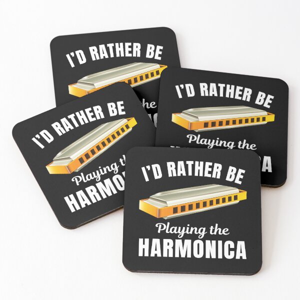 Item preview, I'd rather be playing the harmonica, harmonica instrument player or lovers saying designed and sold by NBSStore.