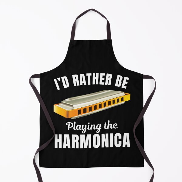 Item preview, I'd rather be playing the harmonica, harmonica instrument player or lovers saying designed and sold by NBSStore.
