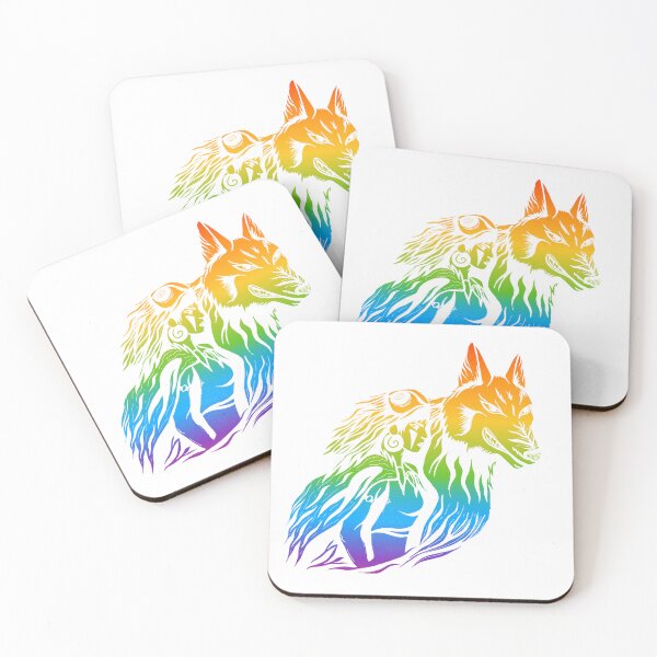 Item preview, LGBTQ+ Mononoke with Wolf designed and sold by TheHugsja.