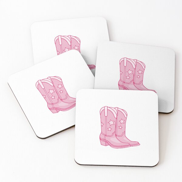 Item preview, Pink Cowboy Boots - pink outline designed and sold by maura41.