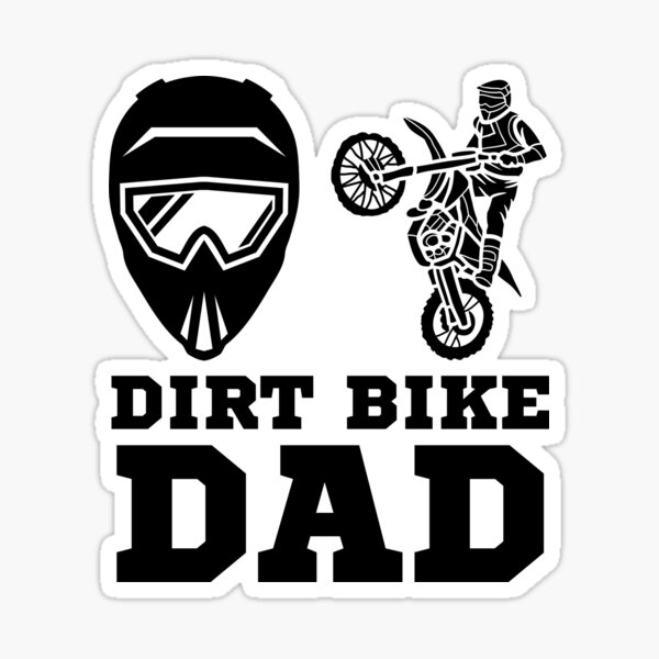 Item preview, DIRT BIKE DAD designed and sold by snapacrab.