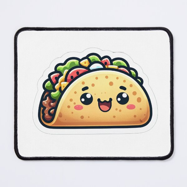 Item preview, Cute Smiling Taco designed and sold by templeofatro.