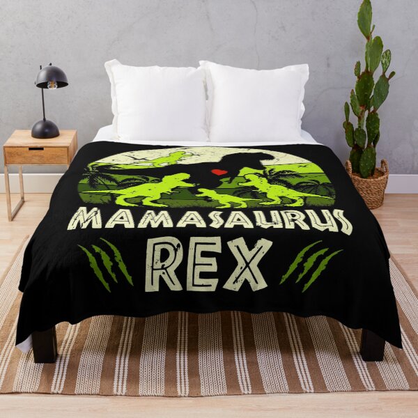Item preview, Mama Dinosaur T Rex Mamasaurus 4 kids Matching Family designed and sold by SpeedyPrints.