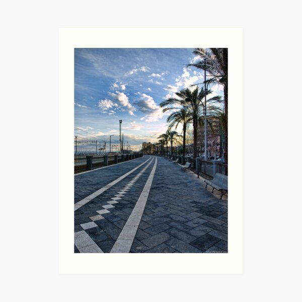 Il passiatore, Catania Art Print