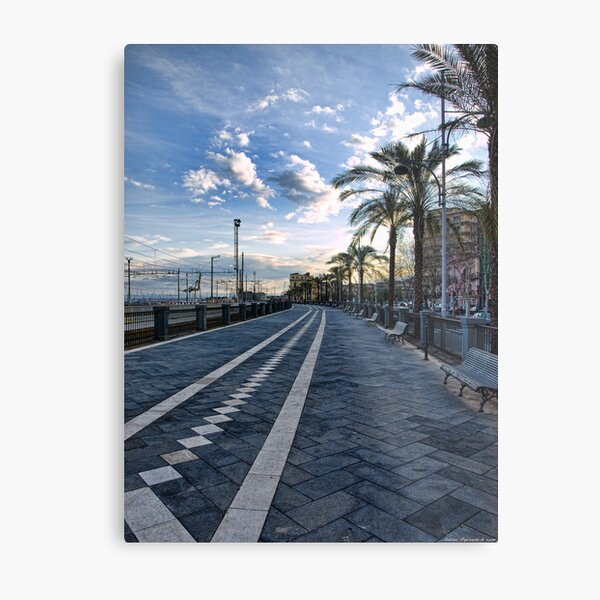 Il passiatore, Catania Metal Print