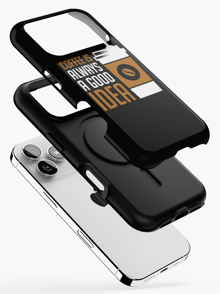 Thumbnail 2 of 4, iPhone Case, Coffee Quote designed and sold by ROKANDESIGNART.