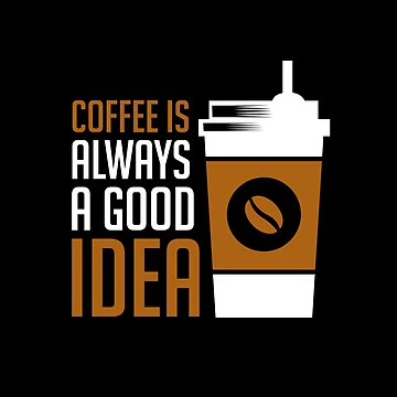 Artwork thumbnail, Coffee Quote by ROKANDESIGNART