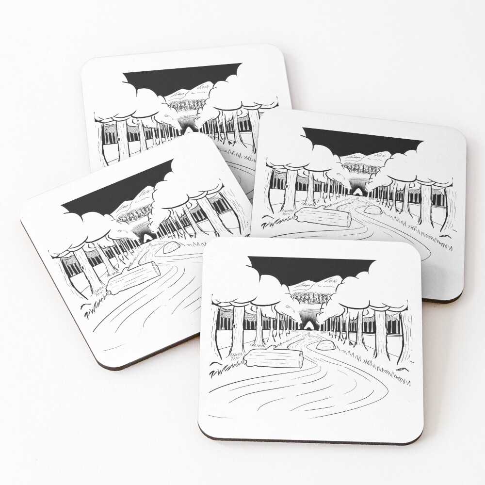 Item preview, Coasters (Set of 4) designed and sold by Puddleleaps.