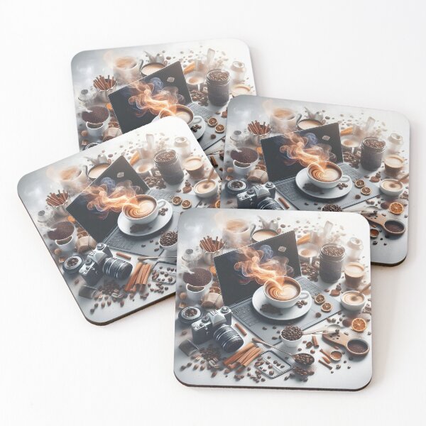 Item preview, Coffee Latte Espresso Mocha designed and sold by TrueArtVibes.