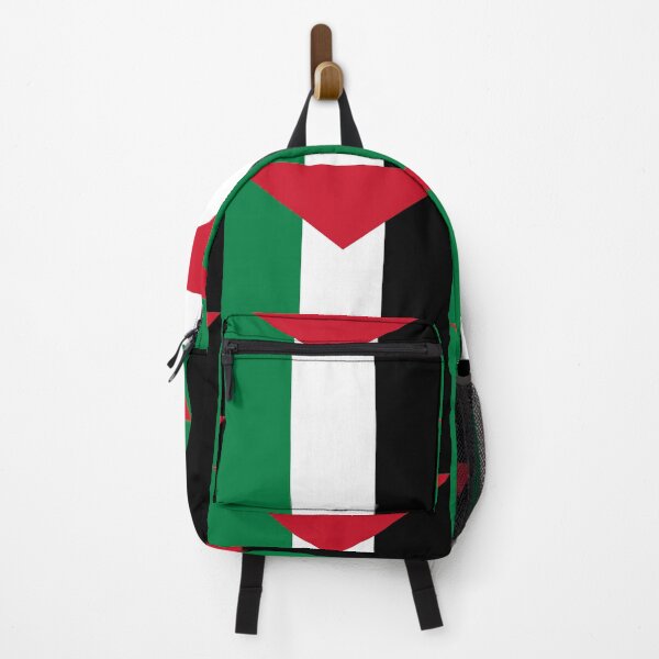 Vista previa del artículo con la obra «Colores de Palestina (bandera palestina)», diseñado y vendido por MindedInc.