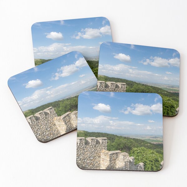 Item preview, Thracian Plain Vista Through Crenelated Monastery Walls designed and sold by Georgia Mizuleva.
