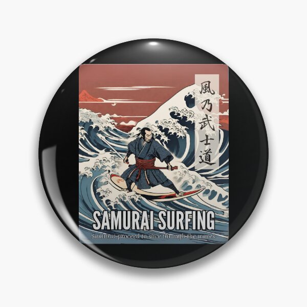 Artikelvorschau, SAMURAI-SURFER MUSASHI entworfen und verkauft von SimplyEmporium.