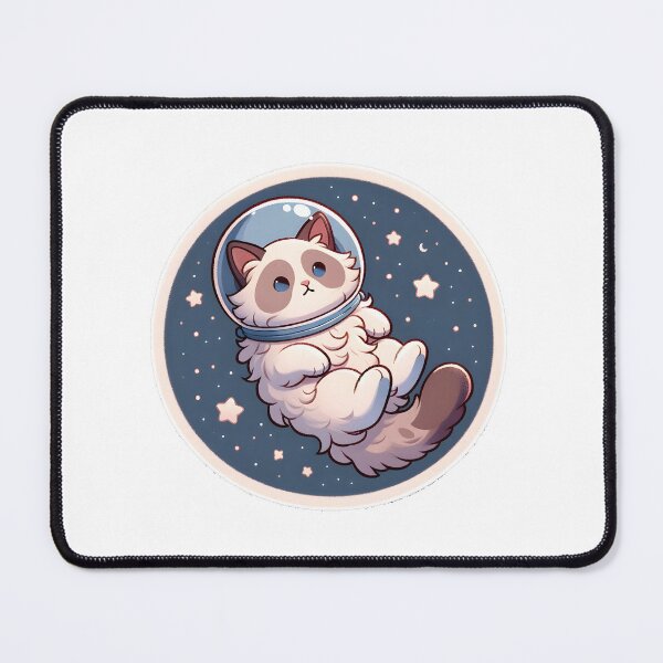 Item preview, Cosmic Voyage Feline Astronaut designed and sold by UmbrellaStudio1.