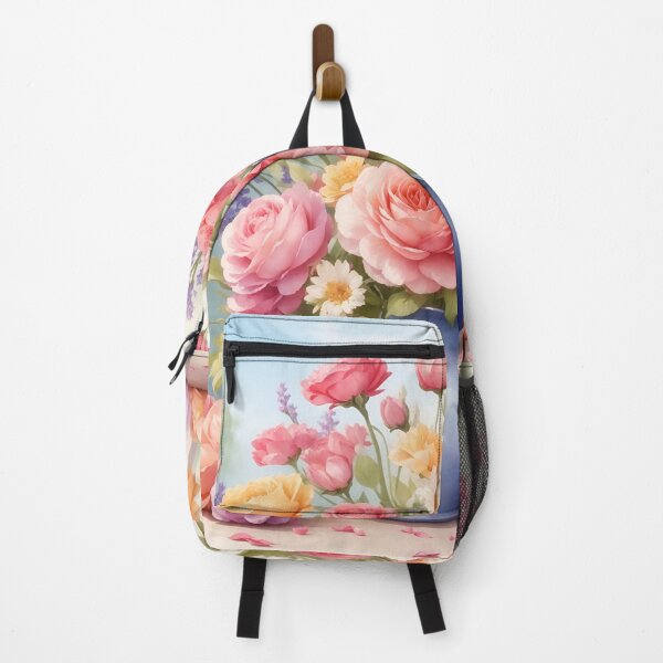 Item preview, Watercolor Blooms Amidst Scenic Beauty designed and sold by Neranchara.