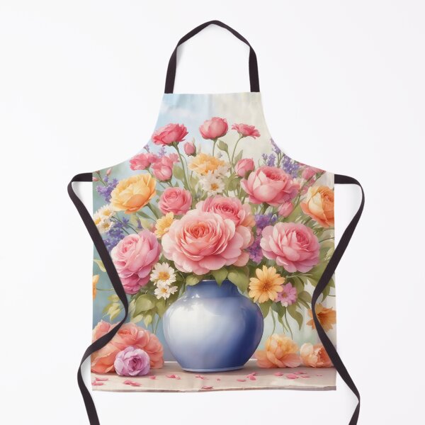Item preview, Watercolor Blooms Amidst Scenic Beauty designed and sold by Neranchara.