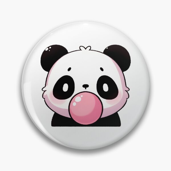 Item preview, Charming Panda with Pink Bubblegum designed and sold by UmbrellaStudio1.