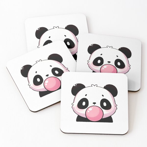 Item preview, Charming Panda with Pink Bubblegum designed and sold by UmbrellaStudio1.