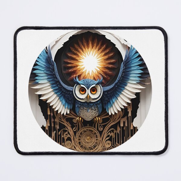 Item preview, Owl in dark night designed and sold by BotunPeony.