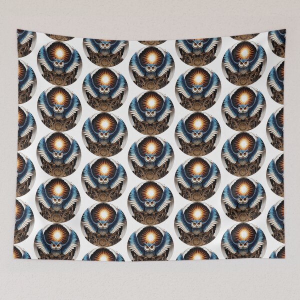 Item preview, Owl in dark night designed and sold by BotunPeony.