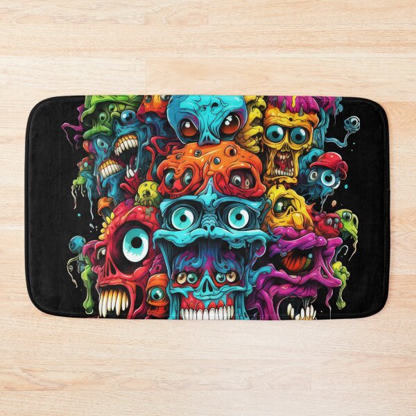 Item preview, Puppet Bad Trip, Crazy Creature Designs, Acid Smile, Psychedelic Fashion, Acid Puppet, Trippy Styles, Funny Monster designed and sold by psytrancedesign.