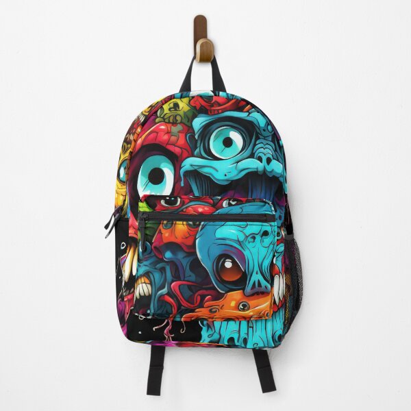 Artikelvorschau, Puppet Bad Trip, Creature Designs, Acid Smile, Psychedelic Fashion, Acid Puppet, Trippy Styles, Lustiges Monster entworfen und verkauft von psytrancedesign.