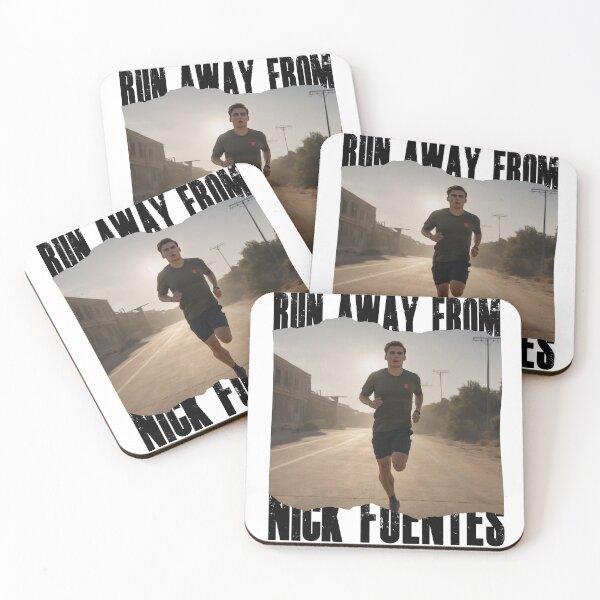 Item preview, Nick Fuentes Run Away From Nick Fuentes Funny designed and sold by FlipFlop7.