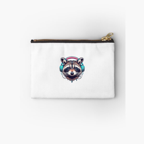 Item preview, Raccoon with Earphone designed and sold by bosilvercat.