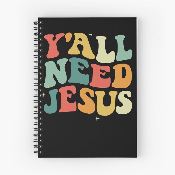 Item preview, Y'all Need Jesus Retro Christian Believer Y'all Need Jesus Gear designed and sold by DynamicDesign.