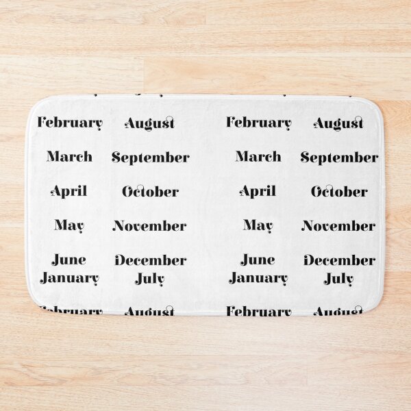 Item preview, 12 Months Lettering for Bullet Journaling and Planning designed and sold by posterful.